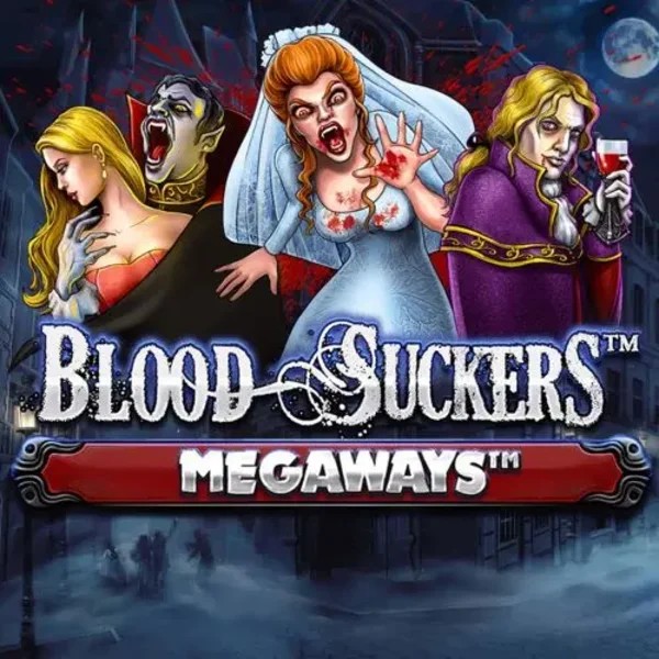 Slots logo of Blood Suckers Megaways from Red Tiger Gaming at Realz Casino