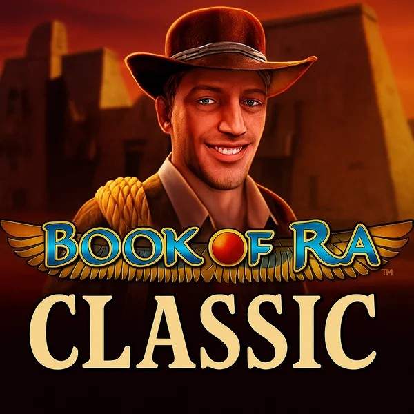 Book of Ra Classic by Novomatic, showcased at realzcasinoo.it – game logo
