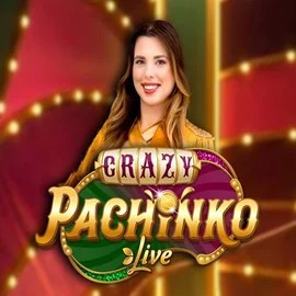 Crazy Pachinko logo – Live Casino by Evolution at Realz Casino