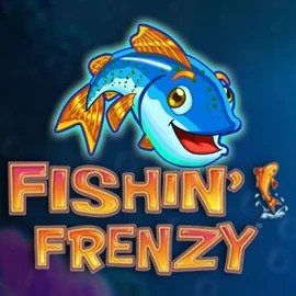Fishin Frenzy logo by Blueprint Gaming at Realz Casino