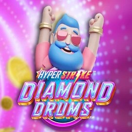 Hyper Strike Diamond Drums casino game by Gameburger Studios – featured logo at Realz Casino