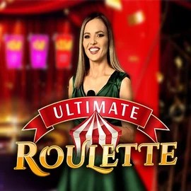 Ultimate Roulette slot logo by Ezugi at Realz Casino